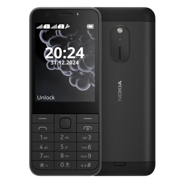 NOKIA CELLULARE 230 DS 2024 BLACK