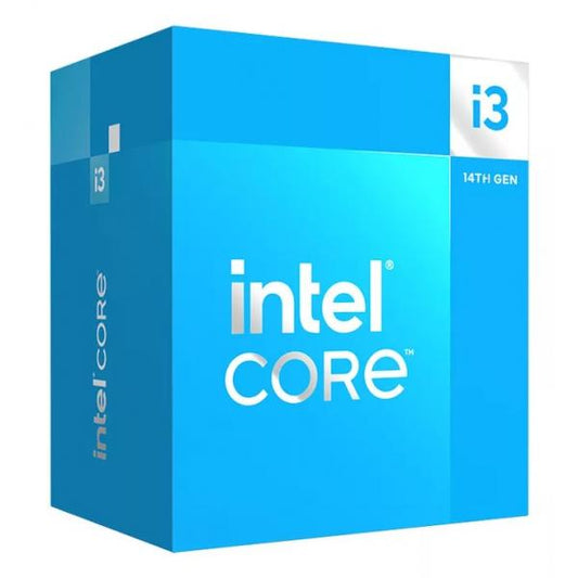 INTEL CPU 14TH GEN I3-14100 3.5 GHZ 4 CORE 8 THREAD 12 MB CACHE LGA1700 SOCKET BOX, GRAPHIC