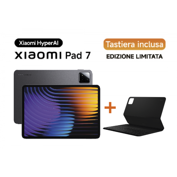 XIAOMI TABLET PAD 7 8+128GB 11.2 WIFI GRAY + KEYBOARD