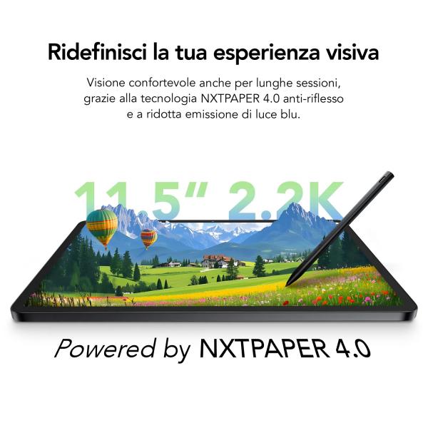 TCL TABLET PC NXTPAPER 11+ MEDIATEK HELIO G99 8GB 256GB 11,5 2.2K ANDROID