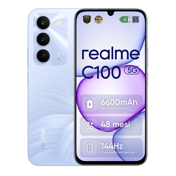 REALME SMARTPHONE C100 5G 4GB 256GB PURPLE