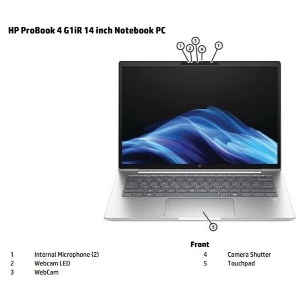 HP NB PROBOOK 4 AMD RYZEN 5 220 16GB 512GB 14 WUXGA WIN 11 PRO